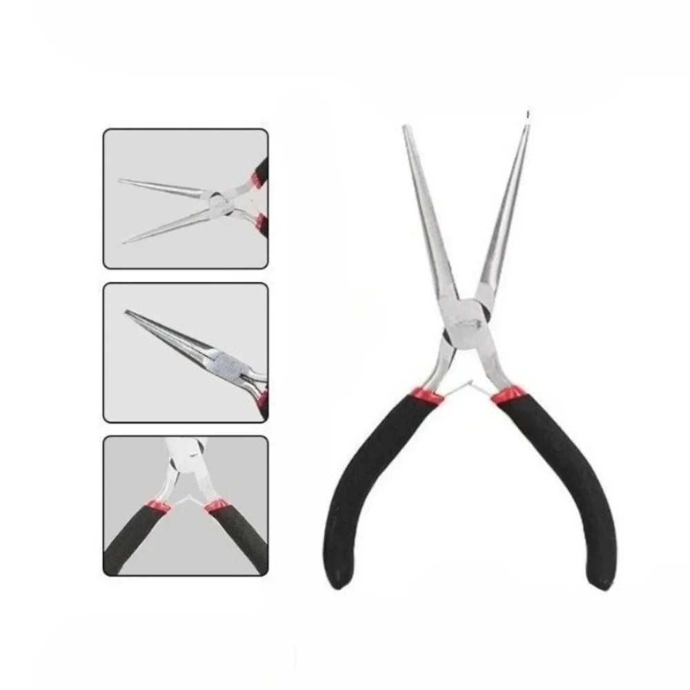 Professional Long Nose Plier Jewelry Pliers Tools Equipment Long Needle Round Nose Cutting Wire Pliers Repairing Handmade Tools