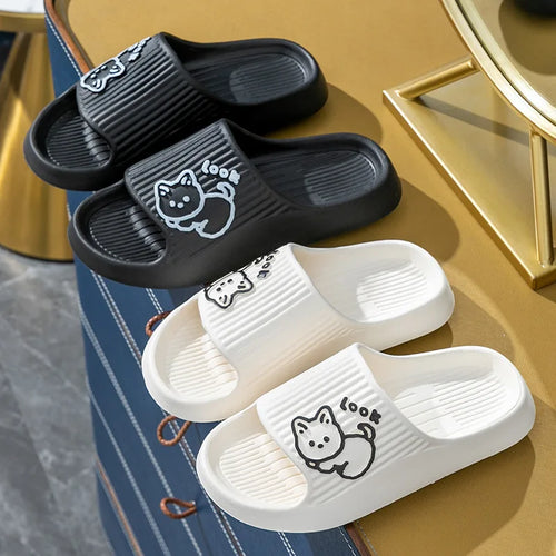 Cartoon Character Cloud Slides