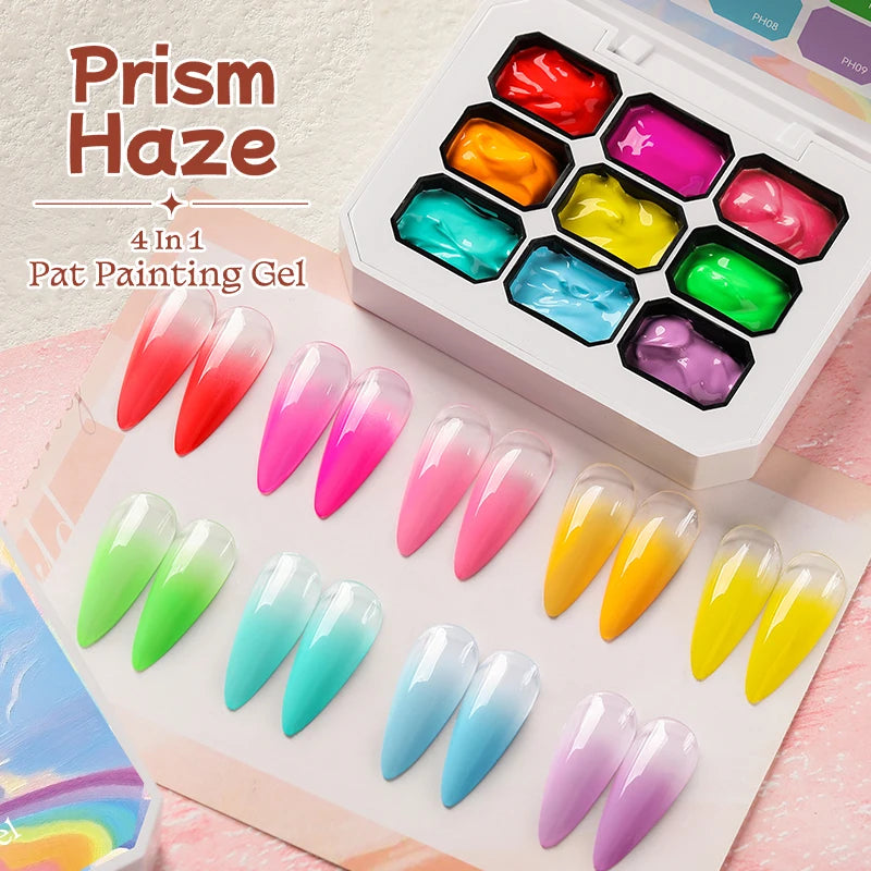 Prism Haze 4-in-1 Pat Painting Gel Set