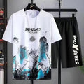 Behosmo Nitetladte Graphic Tee & Shorts Set