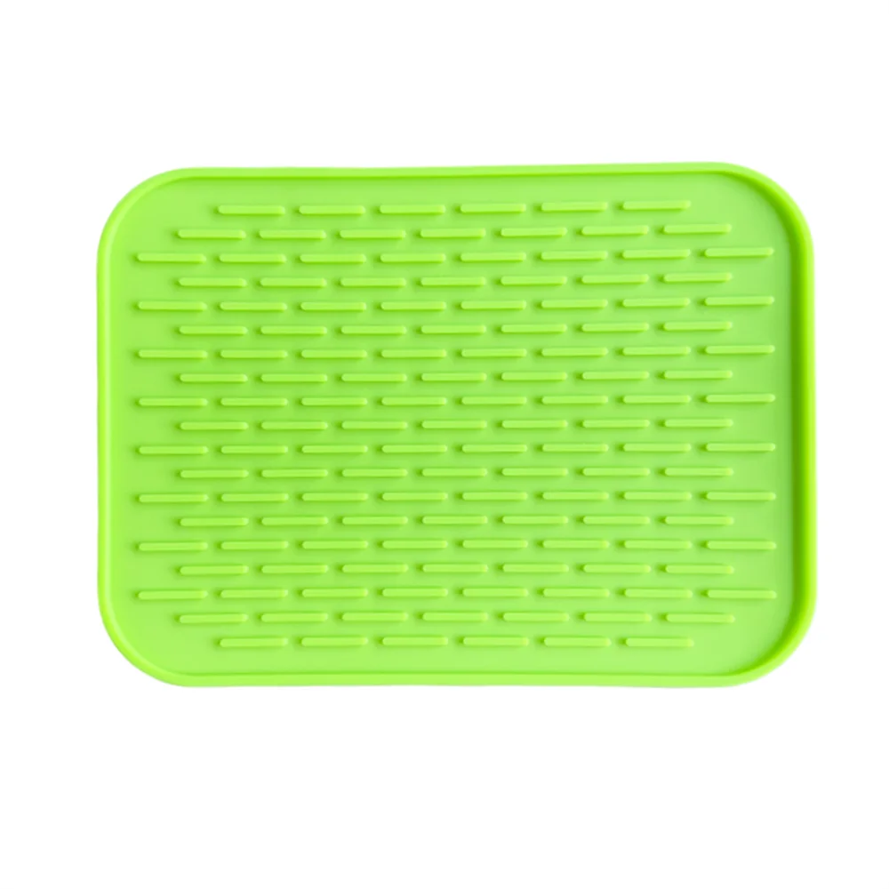 Durable Flexible Silicone Pot Holder Tableware Pad Coasters Pot Holder Non Slip Heat Resistant Hot Pad Tableware Insulation Pad