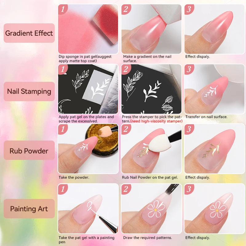 Prism Haze 4-in-1 Pat Painting Gel Set