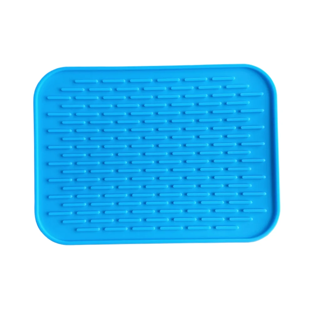 Durable Flexible Silicone Pot Holder Tableware Pad Coasters Pot Holder Non Slip Heat Resistant Hot Pad Tableware Insulation Pad