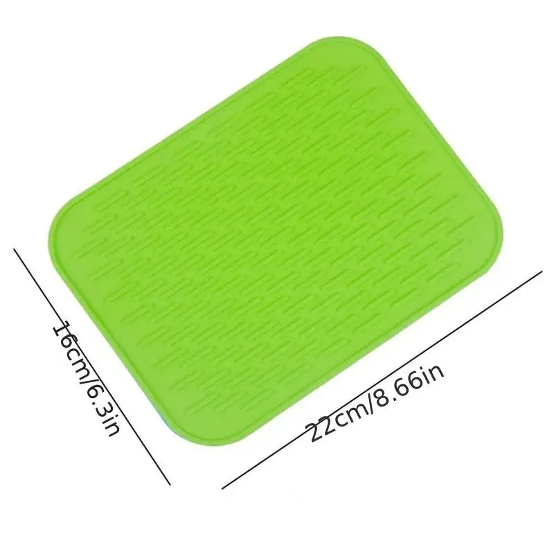Silicone Heat-Resistant Kitchen Mat & Trivet