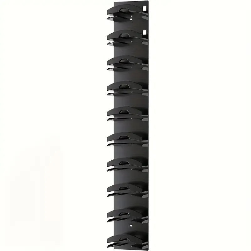 1pc Wall Mounted Display Shelf for 18 Caps & Hats, Multi-Layer, Decorative &Space Saving, Home Decor Organizer for Bedroom, Door