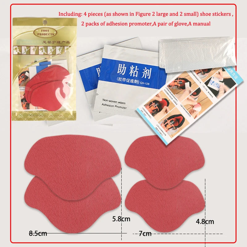 4Pcs Insoles Patch Heel Pads for Sport Shoes